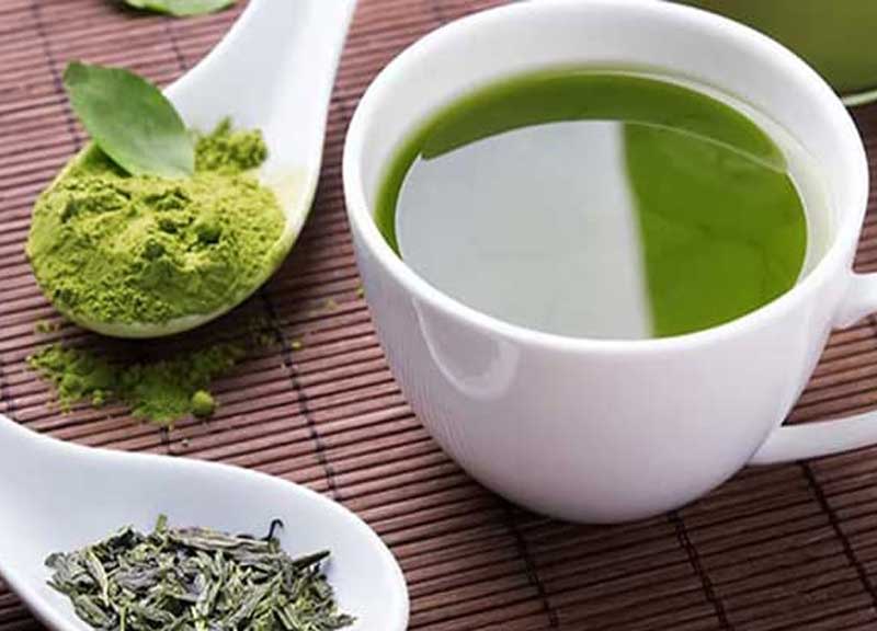 درمان خانگی جوش صورت با داروهای گیاهی چای سبز